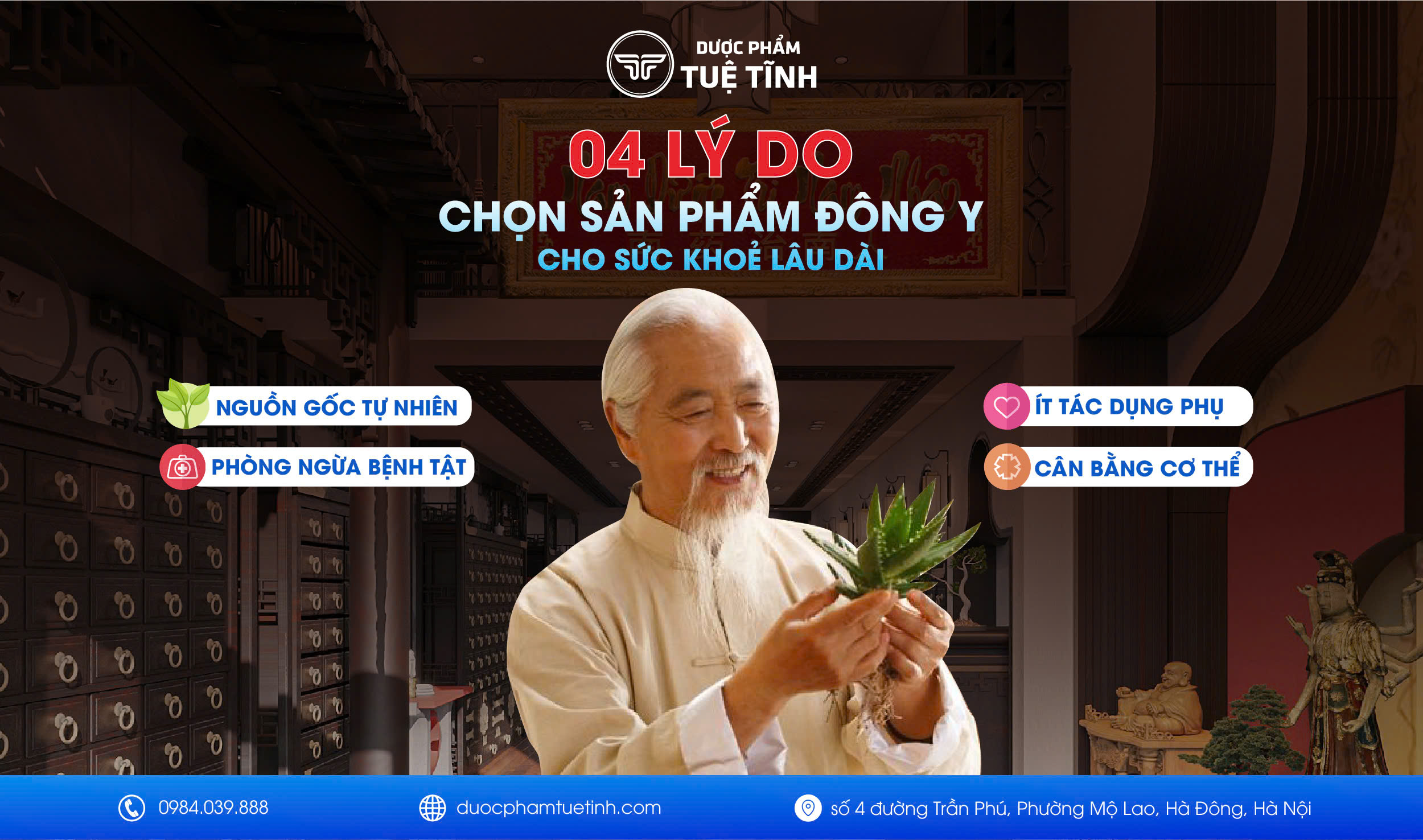Công Ty Dược Phẩm Tuệ Tĩnh: đối tác tin cậy cung cấp dược liệu sĩ lẻ trên toàn quốc