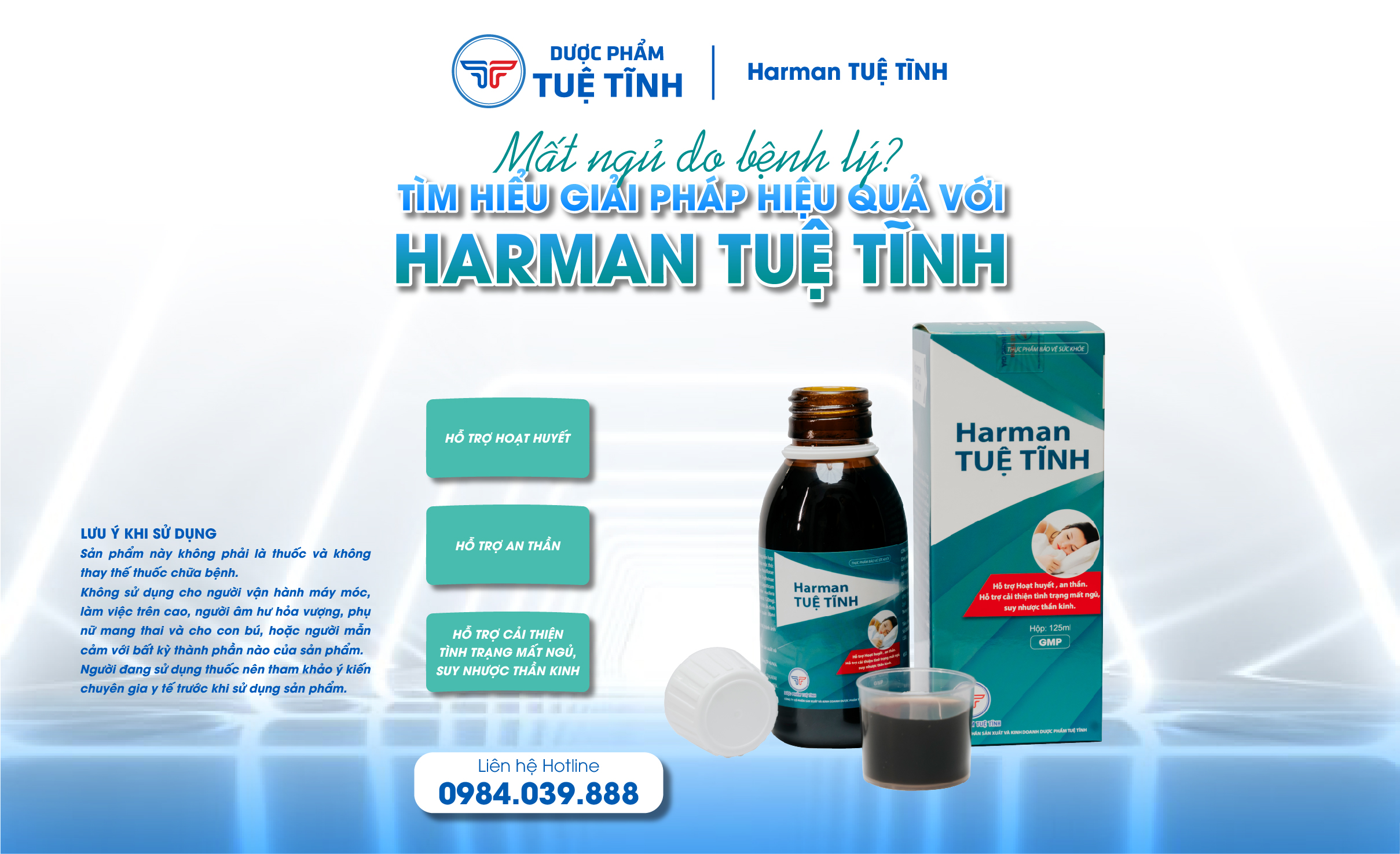 Mất ngủ do bệnh lý? Tìm hiểu giải pháp hiệu quả với Harman Tuệ Tĩnh