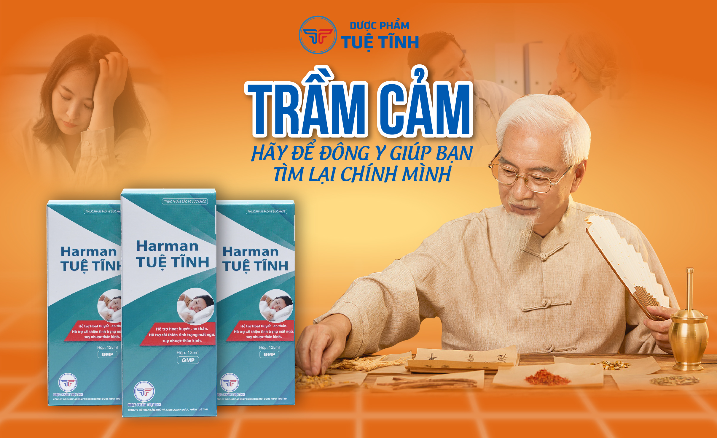 Trầm cảm? Hãy để đông y giúp bạn tìm lại chính mình