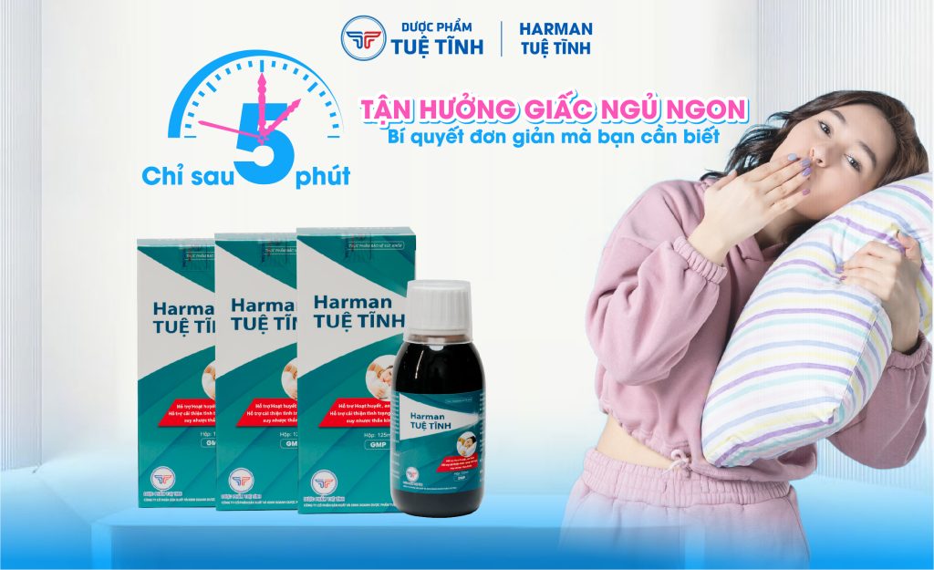Tận hưởng giấc ngủ ngon chỉ sau 5 phút